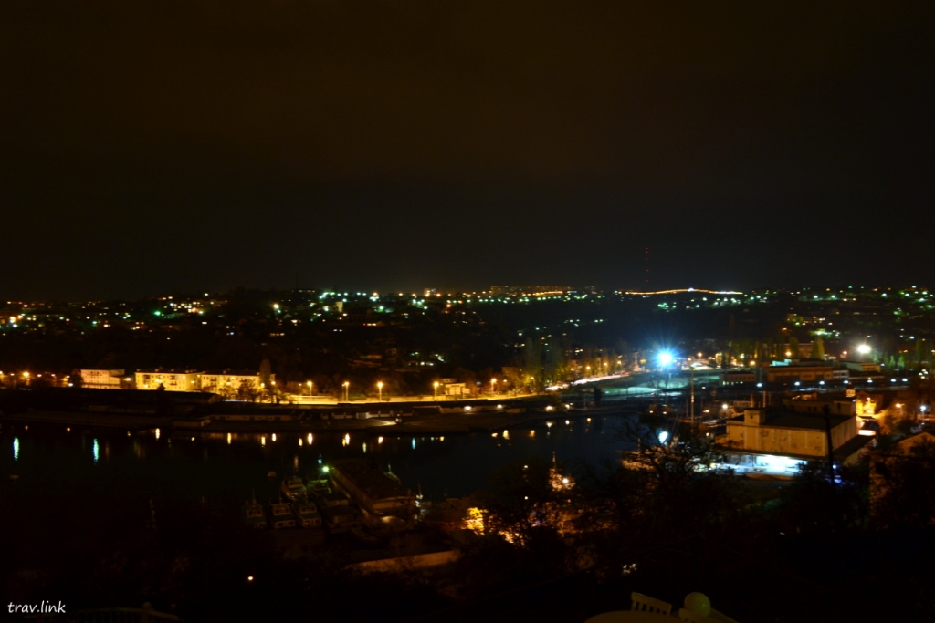 ночной Севастополь фото