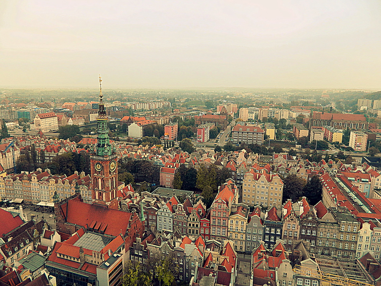 Город Гданьск Польша фото