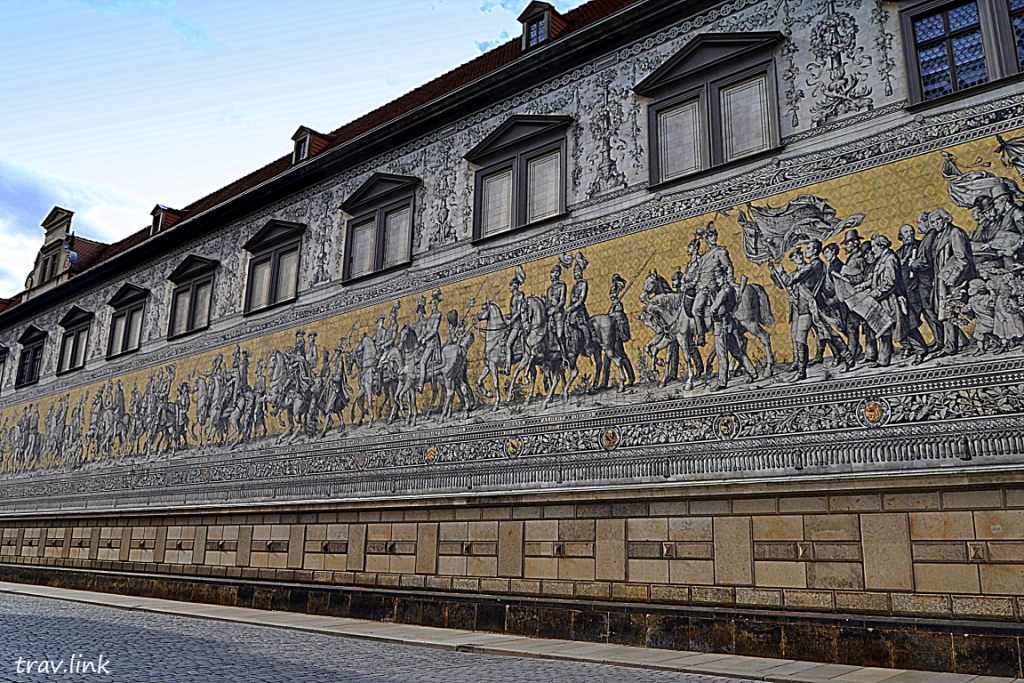 Шествие князей панно в Дрездене фото