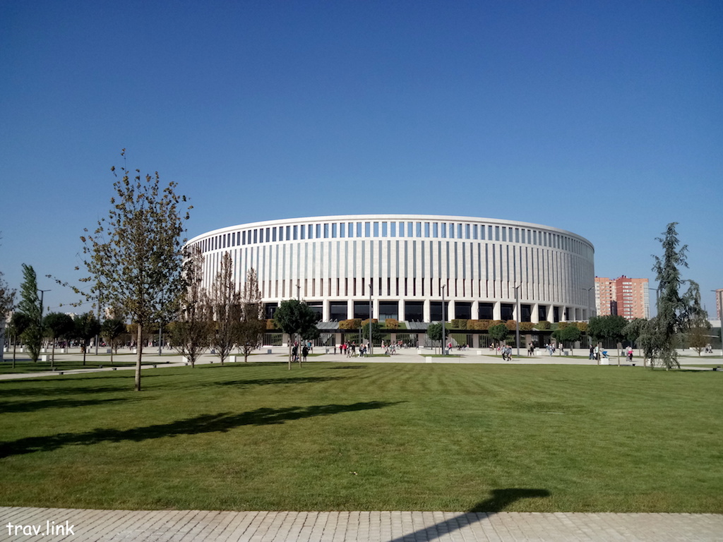 новый парк в Краснодаре около стадиона Краснодар