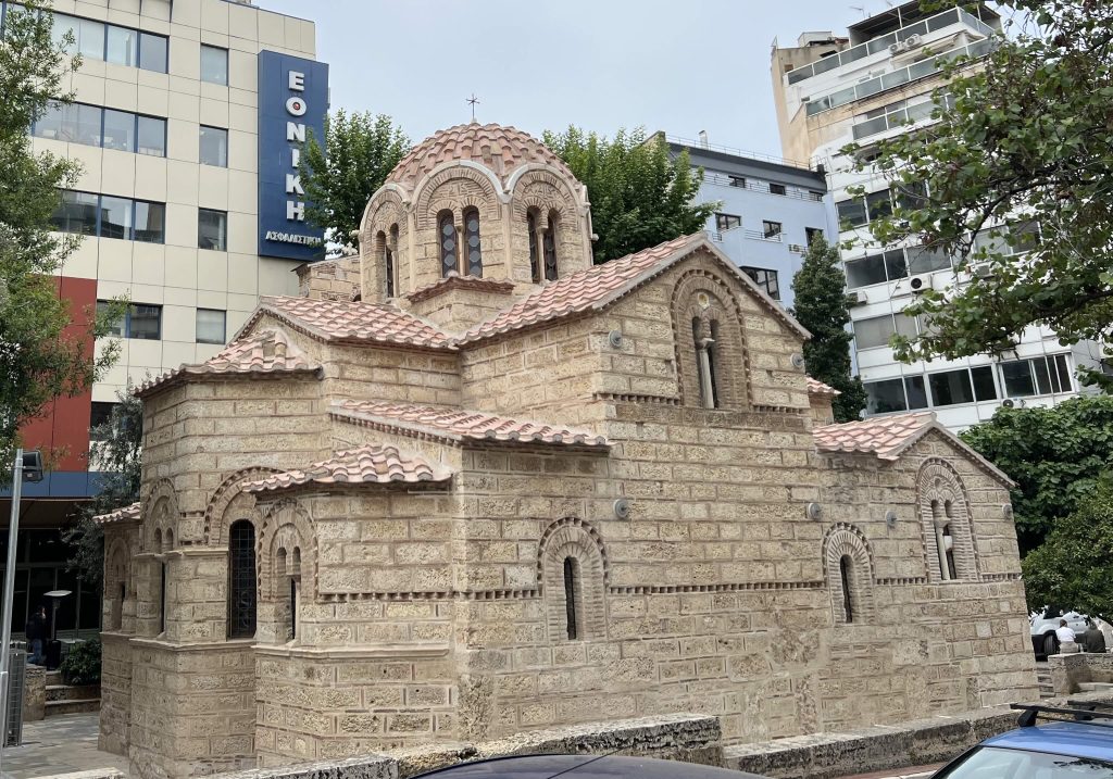 Церковь Панагия Капникарея фото Афины